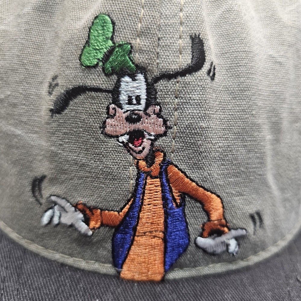 Vintage Goofy Disney Store Baseball Hat Cap Made In USA Embroidered One Size - Picture 7 of 9